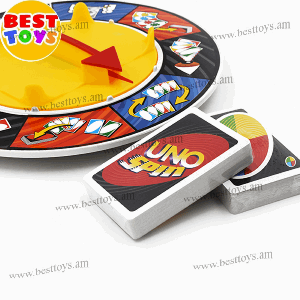 BestToys Ժամանցային խաղեր Настольная игра | Uno Spin